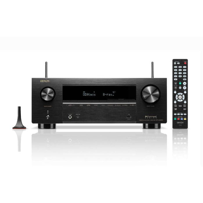 Denon AVRX2800H | AV Receiver - 7.2 Amplifier Channels - Home Theater - 8K - HEOS - Black-SONXPLUS St-Jean