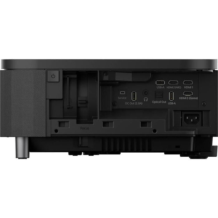 Epson EpiqVision Ultra LS800 | Intelligent multimedia laser projector - Very short throw 3LCD technology - 3 chips - 16:9 - 4K Pro-UHD - Black-SONXPLUS St-Jean