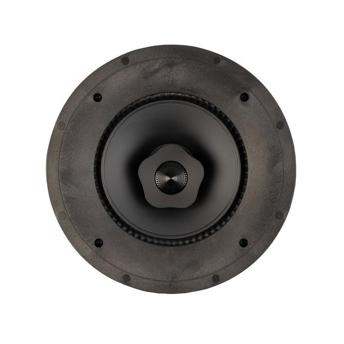 Paradigm CI Elite E80-R V2 | 8" in-ceiling speaker - SHOCK-MOUNT - Black - White surface ready to paint - Unit-SONXPLUS St-Jean