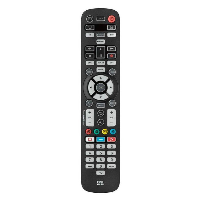 One for All URC3640R | Universal remote control for TV - Essential Series - For 4 devices-SONXPLUS St-Jean