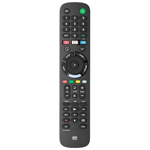 One for All URC4812R | Direct replacement remote control for any Sony TV - Replacement Series - Black-SONXPLUS St-Jean