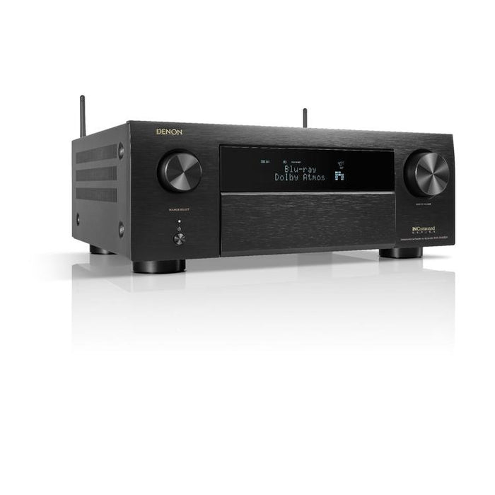 Denon AVRX4800H | 9.4 channel AV receiver - 8K - Auro 3D - Home theater - HEOS - Black-SONXPLUS St-Jean