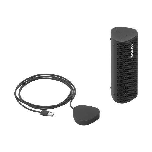 Sonos | Roam Charging Set - 1 Roam Portable Speaker - 1 Roam Charger - Black-SONXPLUS St-Jean