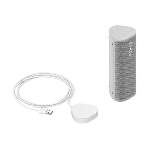 Sonos | Roam Charging Set - 1 Roam Portable Speaker - 1 Roam Charger - White-SONXPLUS St-Jean