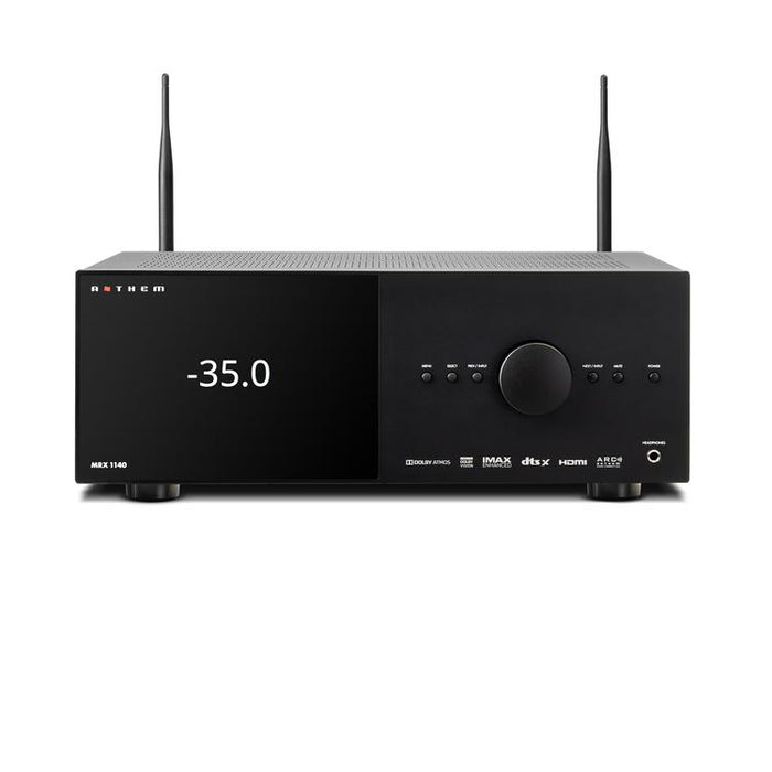 Anthem MRX 1140 8K | Home Theater Receiver - 15.2 Channel Preamplifier and 11 Channel Amplifier - 140 W - Black-SONXPLUS St-Jean