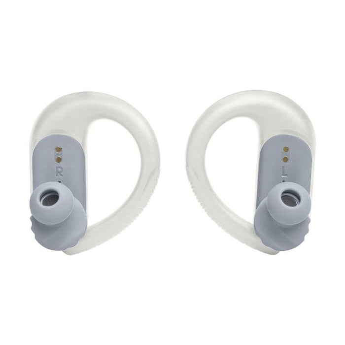JBL Endurance Peak III | Sport In-Ear Headphones - 100% Wireless - Waterproof - Powerhook Design - White-SONXPLUS St-Jean