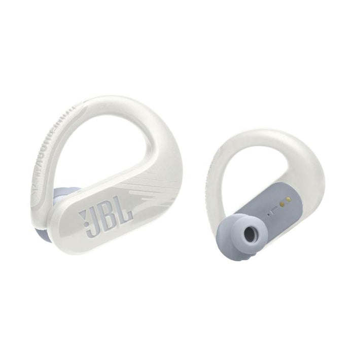 JBL Endurance Peak III | Sport In-Ear Headphones - 100% Wireless - Waterproof - Powerhook Design - White-SONXPLUS St-Jean