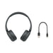 Sony WHCH520 | Over-ear headphones - Wireless - Bluetooth - Up to 50 hours battery life - Black-SONXPLUS St-Jean