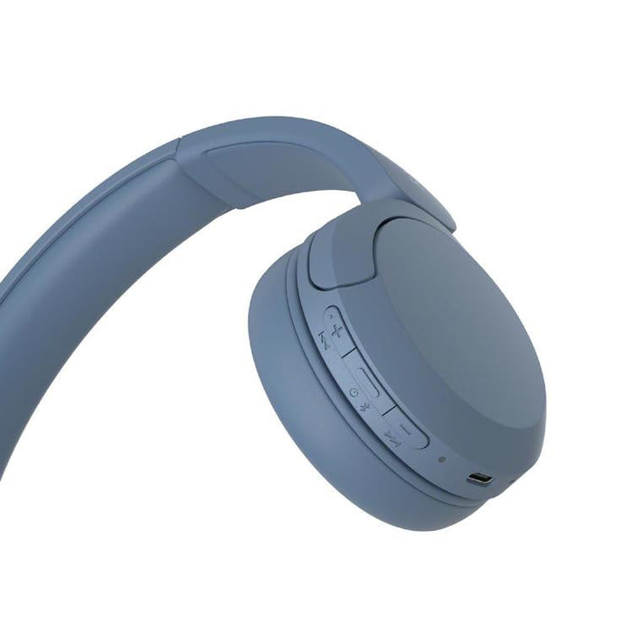 Sony WH-CH520 | Over-ear headphones - Wireless - Bluetooth - Up to 50 hours battery life - Blue-SONXPLUS St-Jean