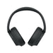 Sony WH-CH720N | Around-ear headphones - Wireless - Bluetooth - Noise reduction - Up to 35 hours battery life - Microphone - Black-SONXPLUS St-Jean