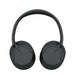 Sony WH-CH720N | Around-ear headphones - Wireless - Bluetooth - Noise reduction - Up to 35 hours battery life - Microphone - Black-SONXPLUS St-Jean