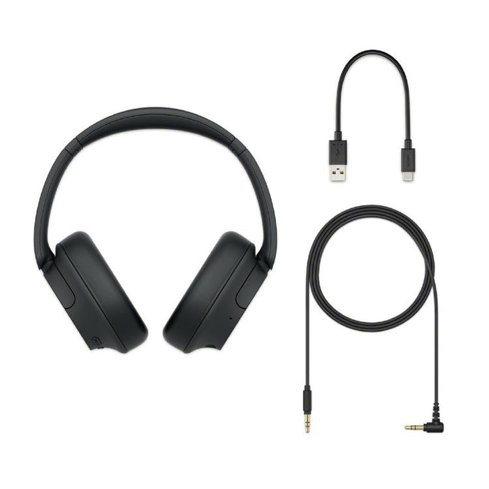 Sony WH-CH720N | Around-ear headphones - Wireless - Bluetooth - Noise reduction - Up to 35 hours battery life - Microphone - Black-SONXPLUS St-Jean