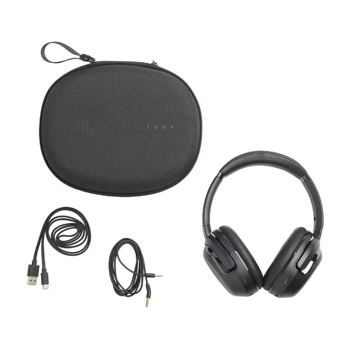 JBL Tour One M2 | Around-Ear Headphones - Wireless - Bluetooth - Adaptive Noise Reduction - Black-SONXPLUS St-Jean