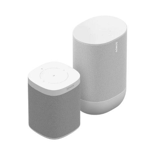 Sonos | Indoor/Outdoor Package - Era 100 and Move - White-SONXPLUS St-Jean