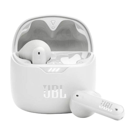 JBL Tune Flex | In-Ear Headphones - 100% Wireless - Bluetooth - Noise reduction - Stick-open design - IPX4 - White-SONXPLUS St-Jean