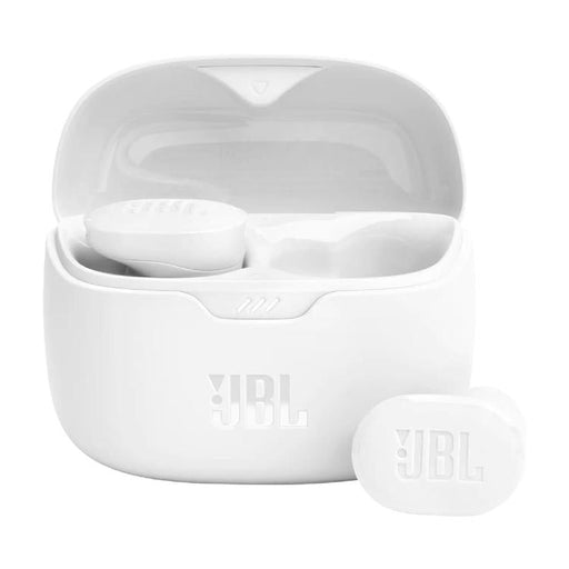 JBL Tune Buds | In-Ear Headphones - 100% Wireless - Bluetooth - Noise reduction - 4 microphones - White-SONXPLUS St-Jean