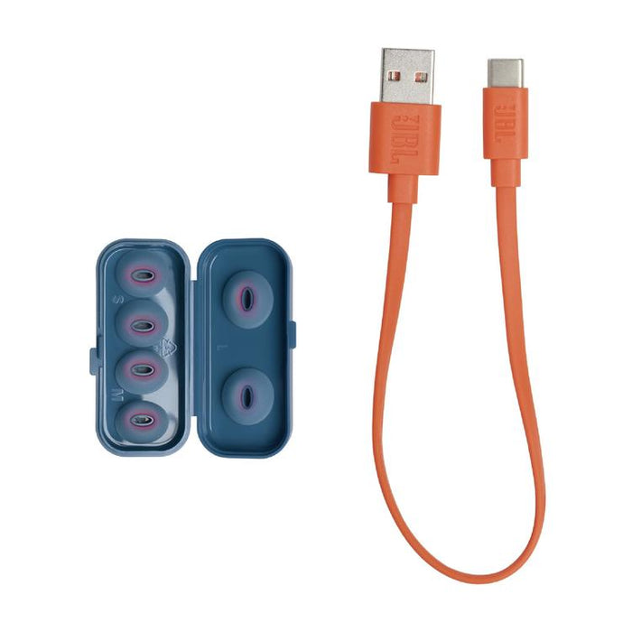 JBL Tune Flex | In-Ear Headphones - 100% Wireless - Bluetooth - Noise reduction - Stick-open design - IPX4 - Blue-SONXPLUS St-Jean