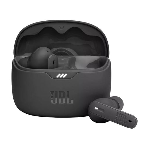 JBL Tune Beam | In-Ear Headphones - 100% Wireless - Bluetooth - Smart Ambient - Stick-open Design - Black-SONXPLUS St-Jean