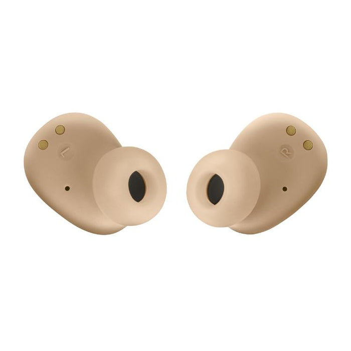 JBL Vibe Buds | In-Ear Headphones - Wireless - Bluetooth - Smart Ambient Technology - Beige-SONXPLUS St-Jean