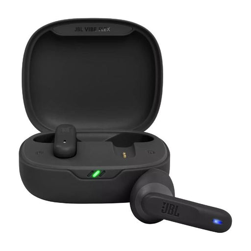 JBL Vibe Flex | In-Ear Headphones - Wireless - Bluetooth - Stick-open design - Smart Ambient Technology - Black-SONXPLUS St-Jean