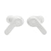 JBL Vibe Beam | In-Ear Headphones - Wireless - Bluetooth - Smart Ambient Technology - White-SONXPLUS St-Jean
