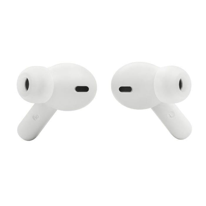 JBL Vibe Beam | In-Ear Headphones - Wireless - Bluetooth - Smart Ambient Technology - White-SONXPLUS St-Jean