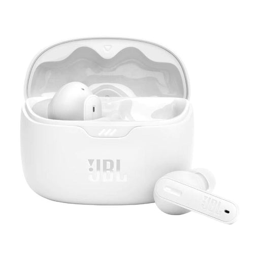 JBL Tune Beam | In-Ear Headphones - 100% Wireless - Bluetooth - Smart Ambient - Stick-open Design - White-SONXPLUS St-Jean