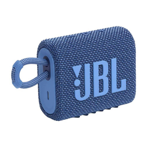 JBL Go 3 Eco | Mini Speaker - Ultra-portable - Bluetooth - IP67 - Blue-SONXPLUS St-Jean