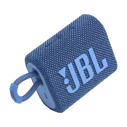 JBL Go 3 Eco | Mini Speaker - Ultra-portable - Bluetooth - IP67 - Blue-SONXPLUS St-Jean