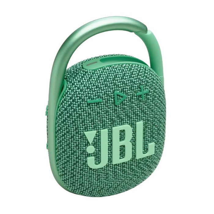 JBL Clip 4 Eco | Speaker - Ultra-portable - Waterproof - Bluetooth - Integrated carabiner - Green-SONXPLUS St-Jean