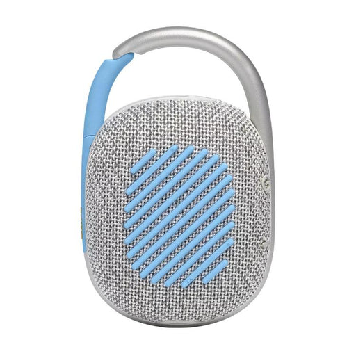 JBL Clip 4 Eco | Speaker - Ultra-portable - Waterproof - Bluetooth - Integrated carabiner - White-SONXPLUS St-Jean