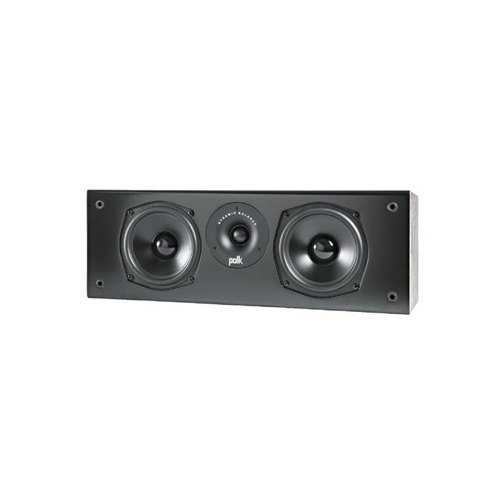 Polk T30 | Center speaker - T Series - 2 way - 100W - Black-SONXPLUS St-Jean