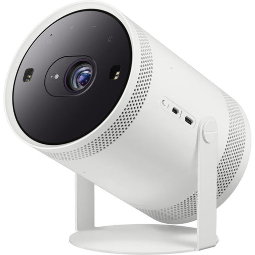 Samsung SP-LFF3CLAXXZC | Portable projector - The Freestyle 2nd Gen. - Compact - Full HD - 360 degree sound - White-SONXPLUS St-Jean
