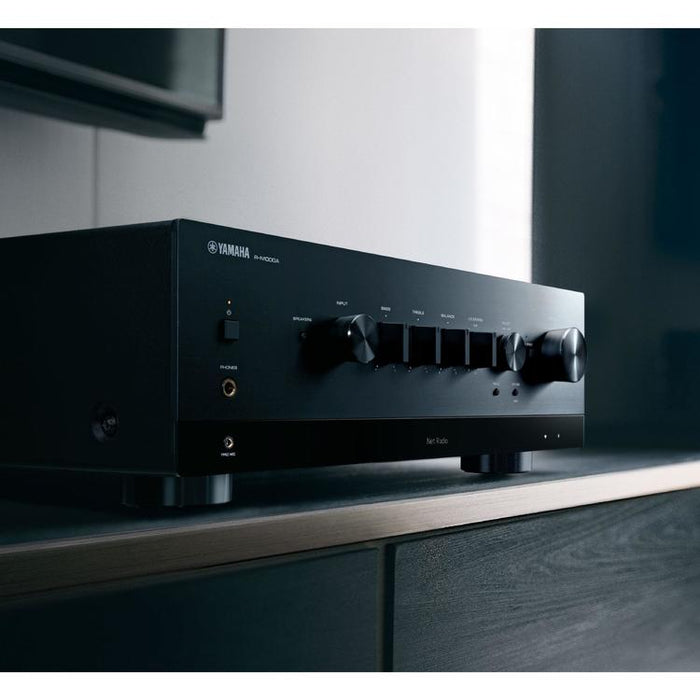 Yamaha RN1000A | 2 Channel Stereo Receiver - YPAO - MusicCast - Black-SONXPLUS St-Jean