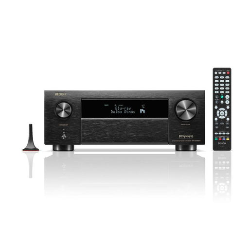 Denon AVRX4800H & HOME250 | 9.4 channel AV receiver and wireless speaker - 8K - Auro 3D - Home theater - HEOS - Black-SONXPLUS St-Jean