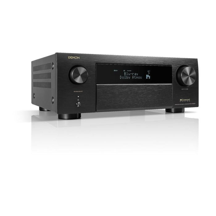 Denon AVRX4800H & HOME250 | 9.4 channel AV receiver and wireless speaker - 8K - Auro 3D - Home theater - HEOS - Black-SONXPLUS St-Jean