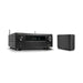 Denon AVRX4800H & HOME250 | 9.4 channel AV receiver and wireless speaker - 8K - Auro 3D - Home theater - HEOS - Black-SONXPLUS St-Jean