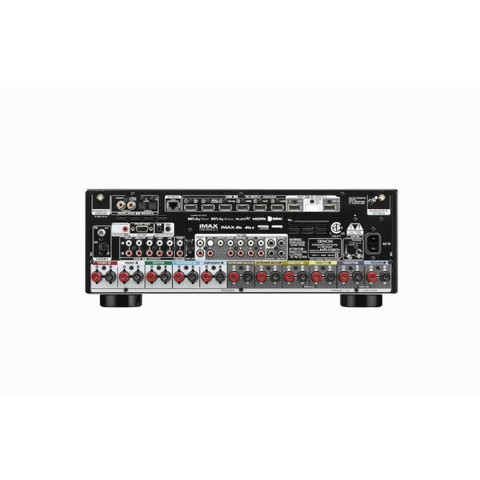 Denon AVRX3800H & HOME250 | 9-channel AV receiver and wireless speaker - Home theater - Auro 3D - 8K - HEOS - Black-SONXPLUS St-Jean
