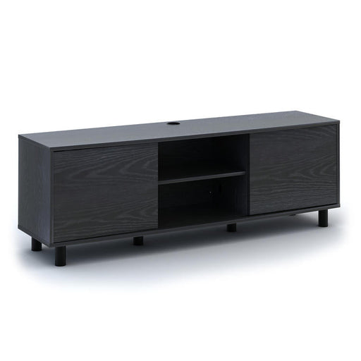 Sonora S20V65N | TV Stand - 65" Wide - 2 Cabinets - Black-SONXPLUS St-Jean
