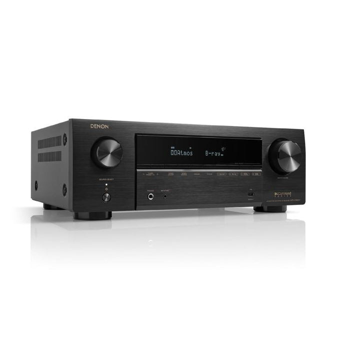 DENON AVRX1800H | 7.2 Channel AV Receiver - 8K Video - Cinema - Dolby Atmos - DTS:X - Black-SONXPLUS St-Jean