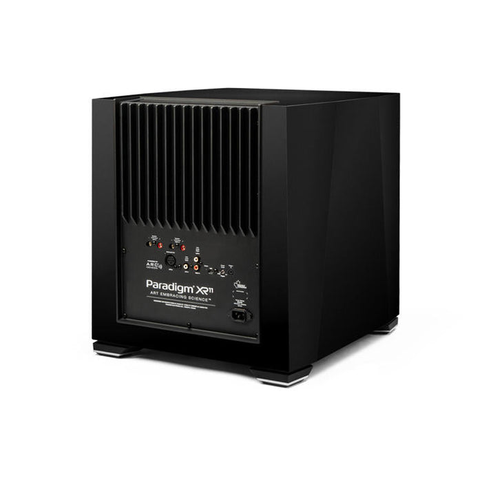 Paradigm XR11 | 11" Subwoofer - Trilinear Suspension System - Active Ridge - 1100 W RMS - Black Walnut-SONXPLUS St-Jean
