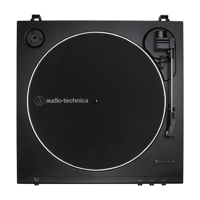 Audio-Technica AT-LP60XBT-USB-BK | Stereo Turntable - Fully Automatic - Belt Drive - USB - Bluetooth - Black-SONXPLUS St-Jean