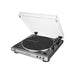 Audio-Technica AT-LP60X-GM | Stereo Turntable - Belt Drive - Fully Automatic - Metal Gun-SONXPLUS St-Jean