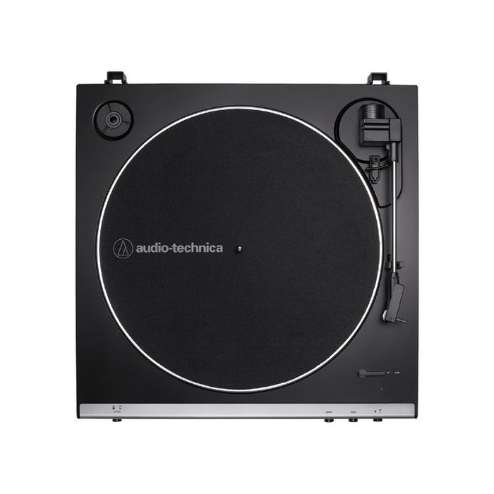 Audio-Technica AT-LP60X-GM | Stereo Turntable - Belt Drive - Fully Automatic - Metal Gun-SONXPLUS St-Jean