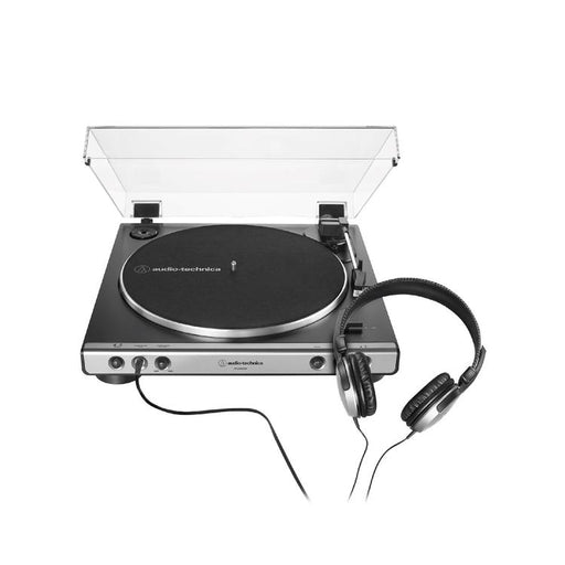 Audio-Technica AT-LP60XHP-GM | Turntable - Stereo - With Headphones - Metal Gun-SONXPLUS St-Jean