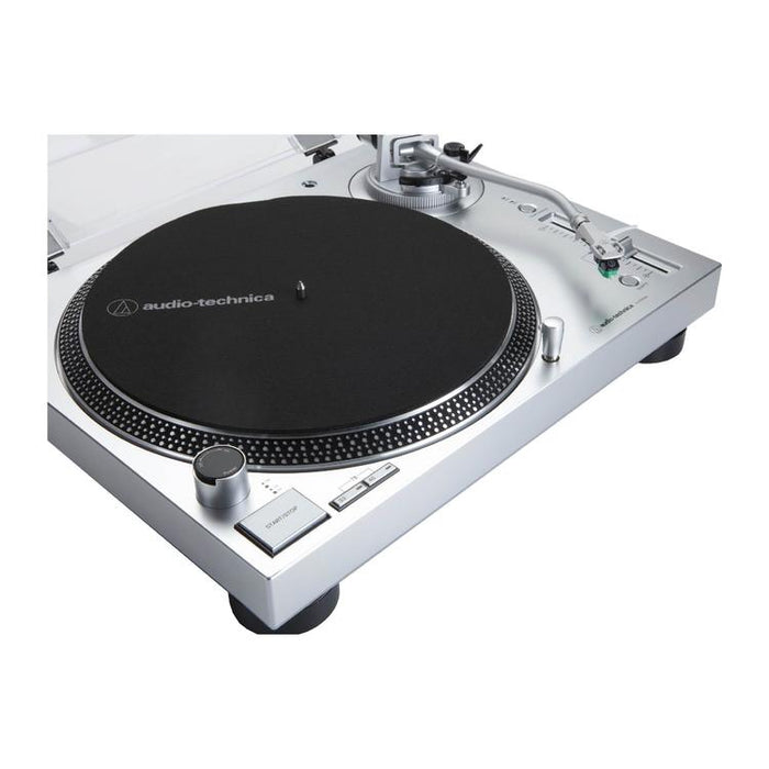 Audio-Technica AT-LP120XUSB-SV | Turntable - Direct Drive - Analogue and USB - Silver-SONXPLUS St-Jean