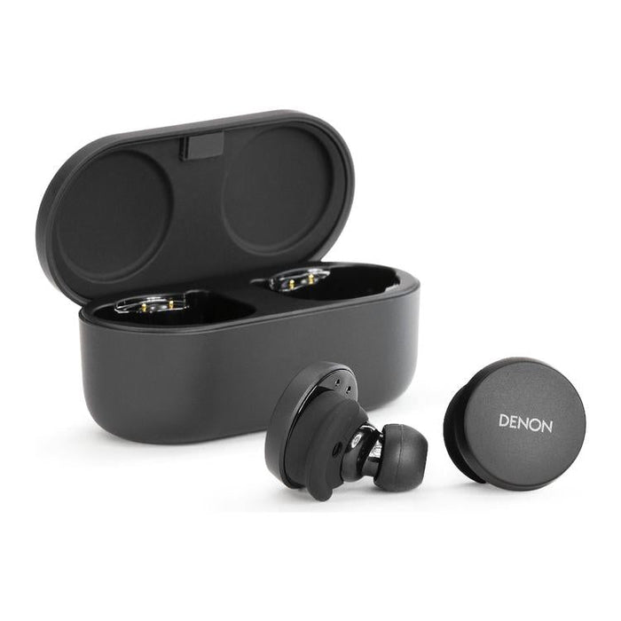 Denon PERL | In-Ear Headphones - Wireless - Bluetooth - Masimo Adaptive Acoustic Technology - Black-SONXPLUS St-Jean