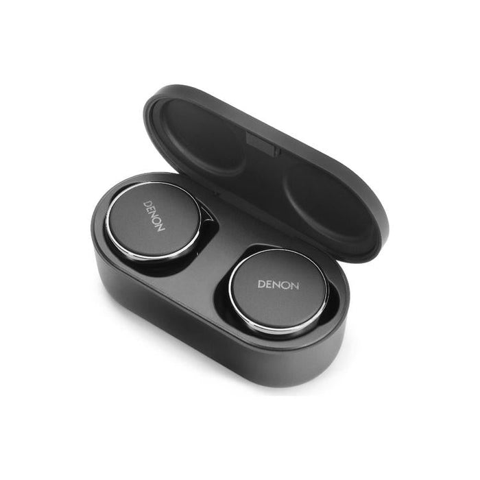 Denon PERL PRO | In-Ear Headphones - Wireless - Bluetooth - Masimo Adaptive Acoustic Technology - Black-SONXPLUS St-Jean