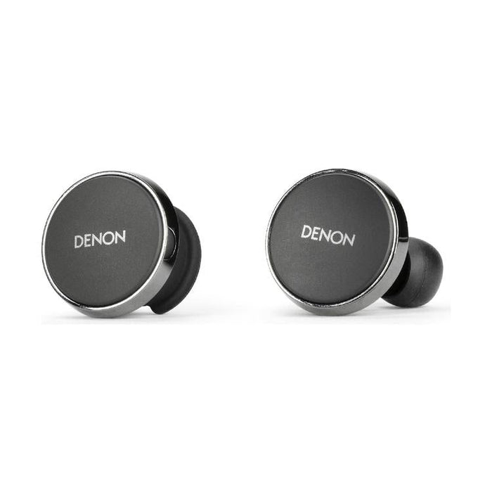 Denon PERL PRO | In-Ear Headphones - Wireless - Bluetooth - Masimo Adaptive Acoustic Technology - Black-SONXPLUS St-Jean