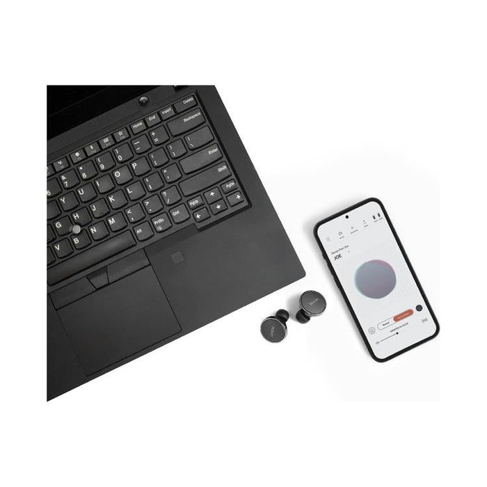 Denon PERL PRO | In-Ear Headphones - Wireless - Bluetooth - Masimo Adaptive Acoustic Technology - Black-SONXPLUS St-Jean